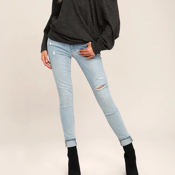 EUC /Free People/We The Free Sweater Top in Classic Washed Black - Size Small - Picture 3 of 5